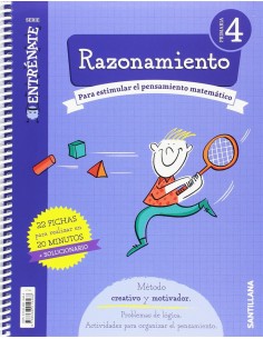 CUADERNO RAZONAMIENTO 4ºPRIMARIA ENTRENATE